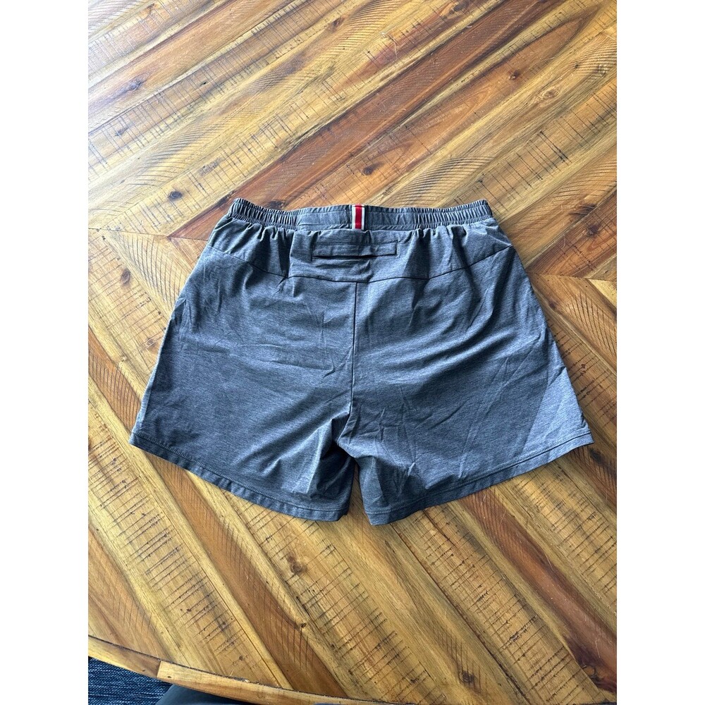 Tracksmith Session Shorts Men’s Small 5 Inch Brown Gray Heather Lined - Picture 4 of 9